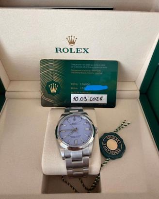 Rolex Oyster 36mm lavanda nuovo originale