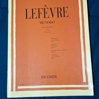 Libro clarinetto Lefevre