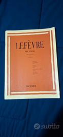 Libro clarinetto Lefevre