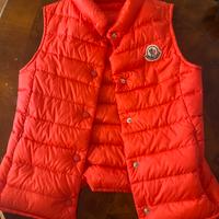 Smanicato rosso bimbo moncler