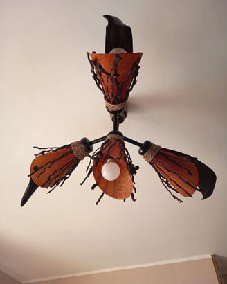 Lampadario etnico