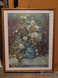 Quadro "Grande vaso di fiori" di Renoir