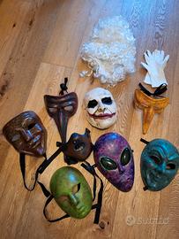 Maschere teatro, carnevale, feste o rapine