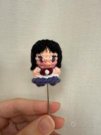 Mini amigurumi Sailor Saturn
