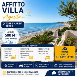 Villa torre marina tirenella Tor San Lorenzoardea