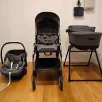 Trio Inglesina Electa modello Union Grey