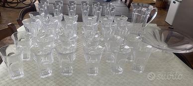 Set Guzzini Belle epoche 38 pezzi  trasparente