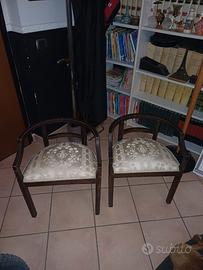 coppia poltroncine vintage 