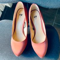 Décolleté con tacco alto e plateau H&M tg. 38