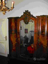 Camera da letto completa -Chippendale anni 30