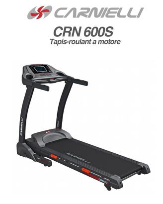 Tapis roulant a motore Carnielli CRN600s sport