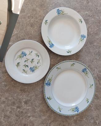 Servizio da 6 di piatti in ceramica Solaria
