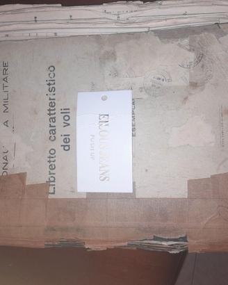 Libretto di volo Aeronautica Militare.