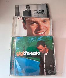 Lotto 3 CD Originali GIGI D'ALESSIO con Libretti