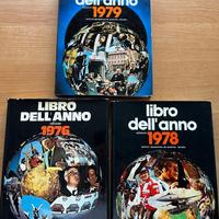Libri dell’anno De Agostini – 1976, 1978, 1979