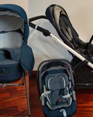 Trio Inglesina Electa + borsa + kit antiabbandono