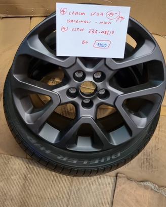 Cerchi lega e pneumatici Jeep Compass/Renegade
