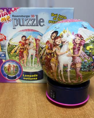 Lampada puzzle luminosa gioco no Mia and Me