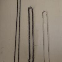 Set di 3 Collane Uomo/Donna - Argento/Acciaio