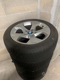 Cerchi 17  bmw x1  con gomme  Nexen 4 stagioni 80%