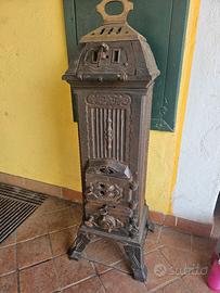 vecchia stufa a legna