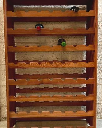 Cantinetta Vino in Legno 56  63 Bottiglie