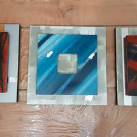 Quadro trittico di design 