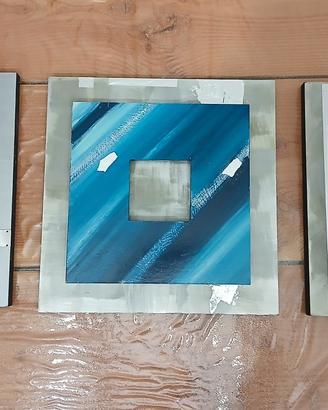 Quadro trittico di design 