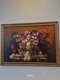 quadro a olio su tela