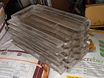 5 TEGOLE VETRO MARSIGLIESI USATE