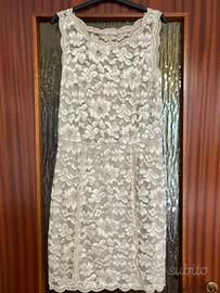 Vestito di pizzo avorio Intimissimi