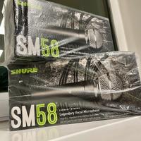 2x Shure SM58 *nuovi* (ultimi pezzi)