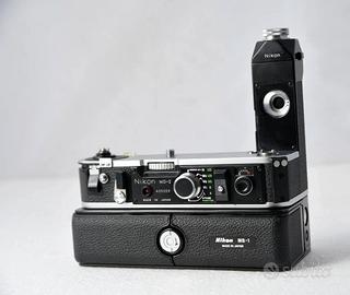 NIKON MD-2 CON MB-1 E DUE MS-1 MOTOR DRIVE WINDER