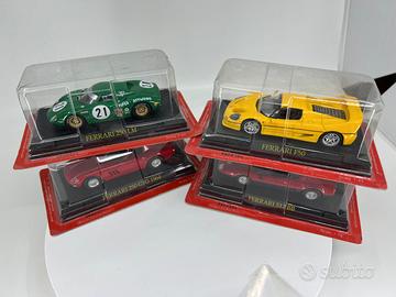 Ferrari 1:43 set da collezione 4 modellini