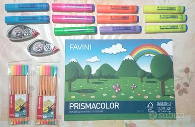 Kit scolastico per elementari e medie