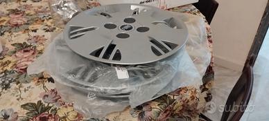 Copri ruote fiat panda 169 stemma blu