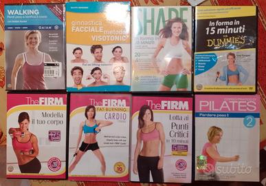dvd aerobica ginnastica fitness pilates cardio vis