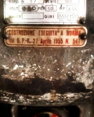 Smerigliatrice mola da banco SF 380  volt