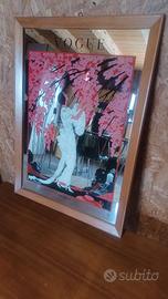 QUADRO ORIGINALE D'EPOCA VOGUE
