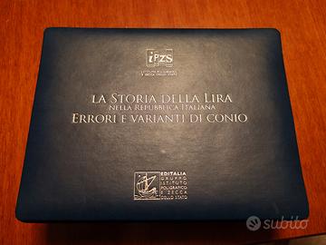 Cofanetto "La Storia della Lira: Errori e Varianti