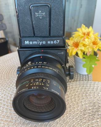 Mamiya RB67 ProS con 90mm e magazzino 120