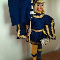 Modellino bambolina originale Palio di Siena 