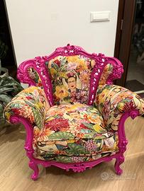 Pezzo unico !!! Poltroncia vintage