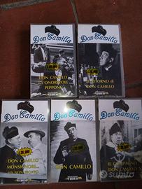 VHS DON CAMILLO E PEPPONE COMPLETA 5 FILM