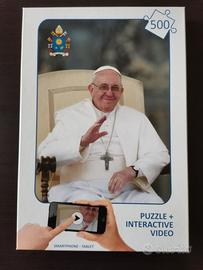 Puzzle 500 pezzi Papa Francesco