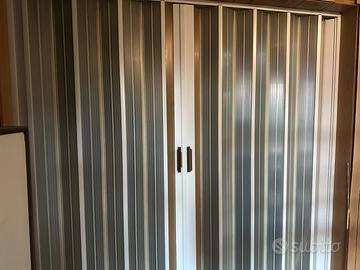 Porta grande soffietto bianca