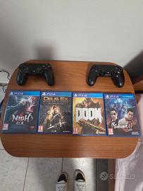SET DI GIOCHI PS4 + 2 JOYSTICK PS4