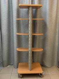 Espositore/ scaffale con ruote
