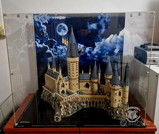 Lego castello harry potter con teca
