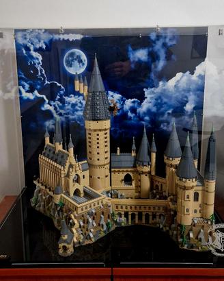 Lego castello harry potter con teca